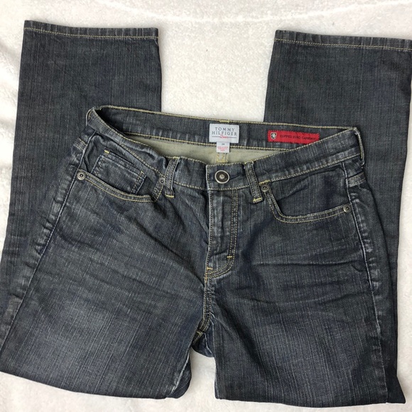 Tommy Hilfiger Black Capri Euro Fit Jeans Size 28 - Picture 5 of 7